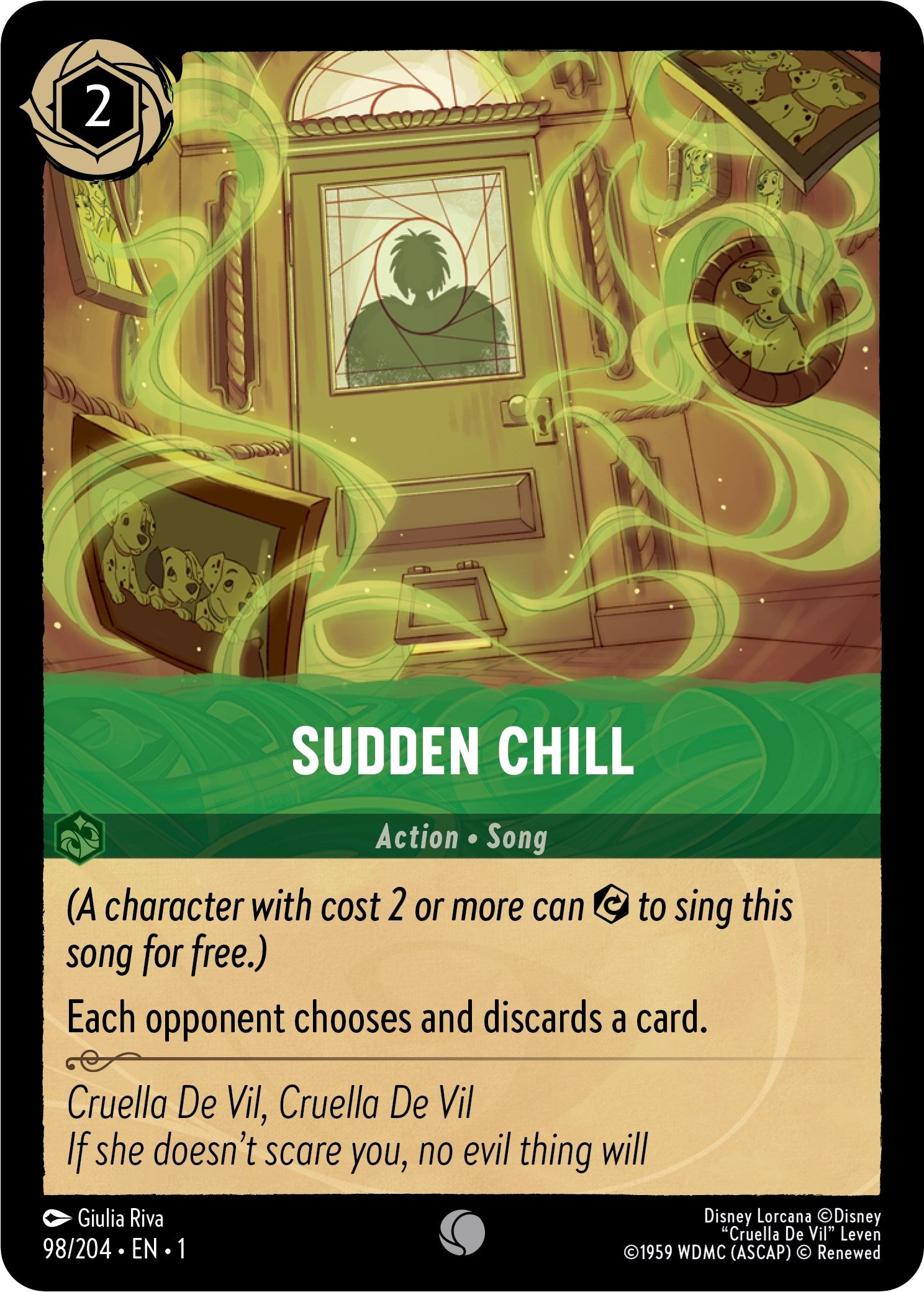 Image for Sudden Chill (98/204) (The First Chapter) (1) - Disney Lorcana