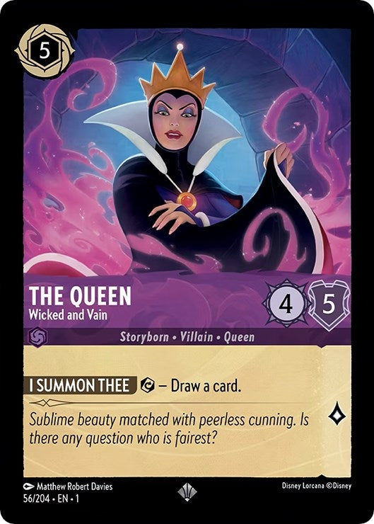 Image for The Queen - Wicked and Vain (56/204) (The First Chapter) (1) - Disney Lorcana