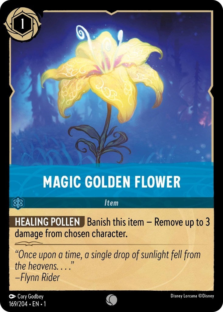 Image for Magic Golden Flower (169/204) (The First Chapter) (1) - Disney Lorcana