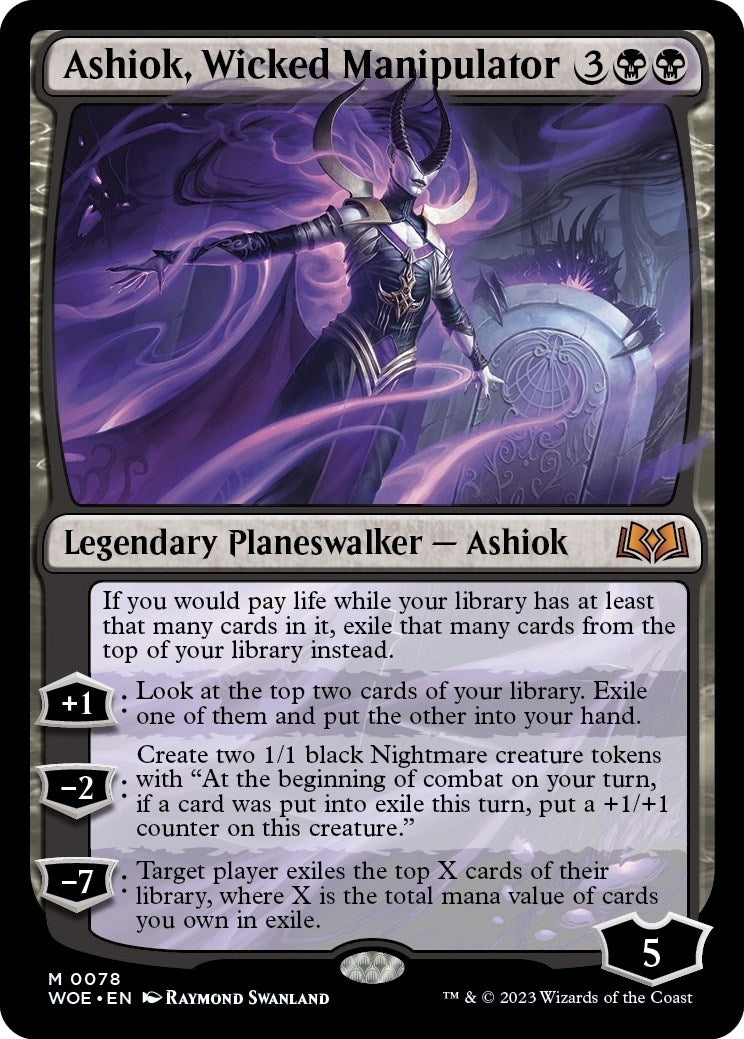 Ashiok, Wicked Manipulator (78) (Wilds of Eldraine)
