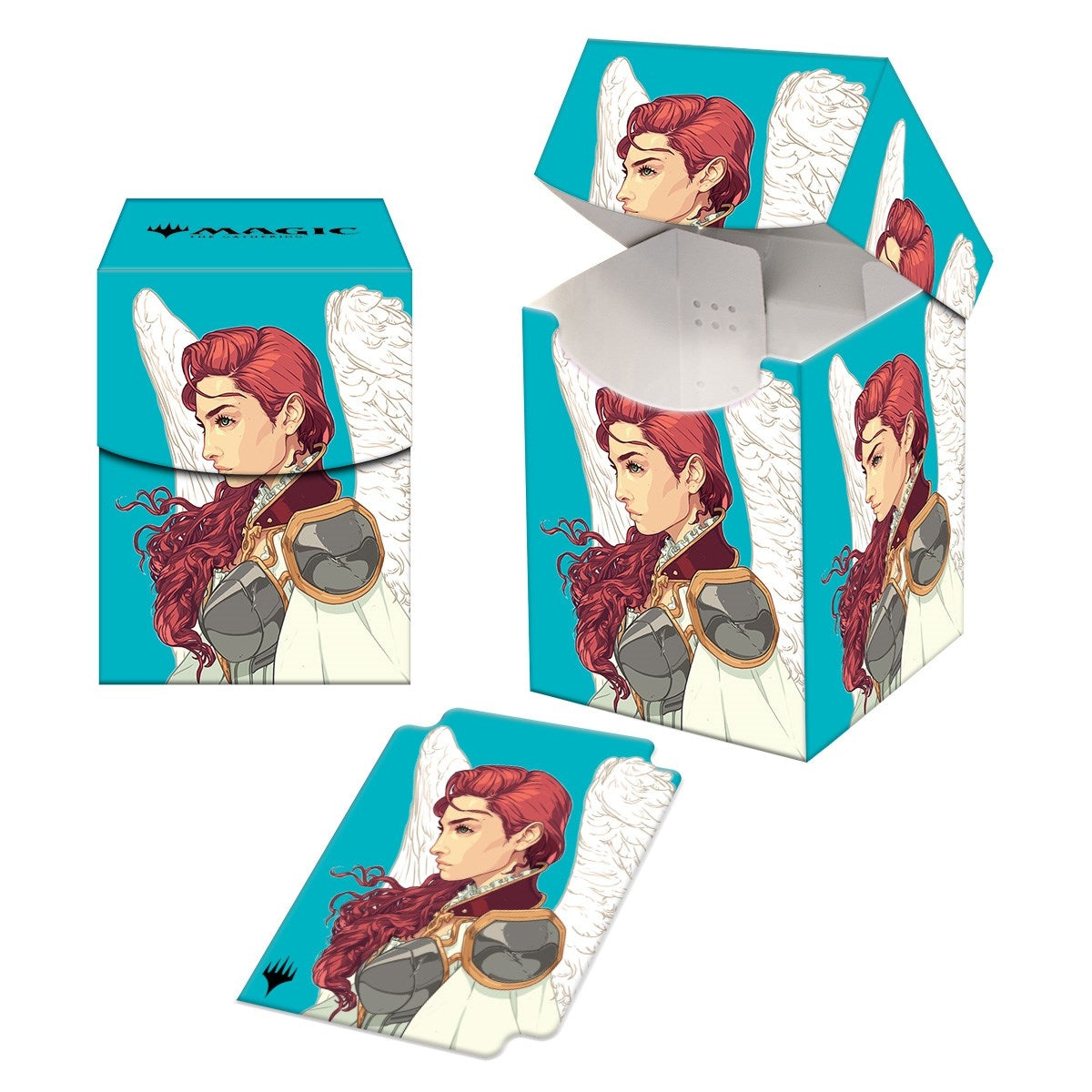 Image for Commander Masters Gisela, Blade of Goldnight 100+ Deck Box for Magic: The Gathering - Deck Boxes