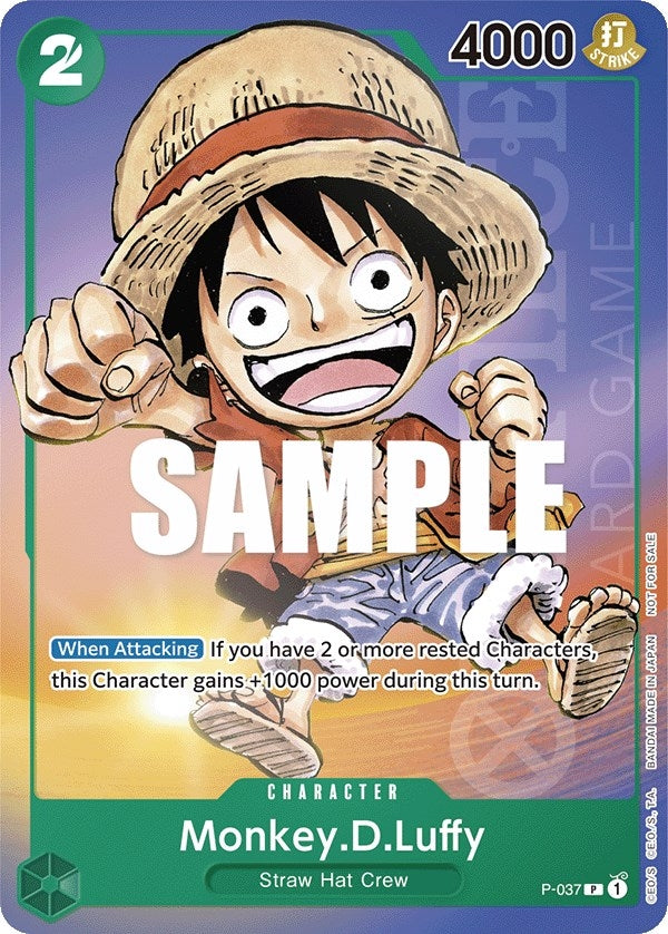 Image for Monkey.D.Luffy (Gen Con 2023) (P-037) (One Piece Promotion Cards) (OP-PR) - One Piece Card Game