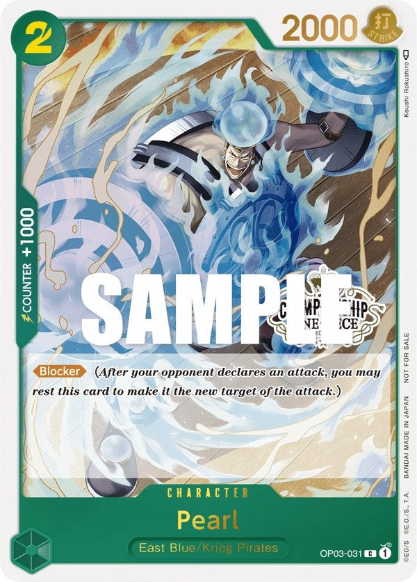 Image for Pearl (Store Championship Participation Pack Vol. 2) (OP03-031) (One Piece Promotion Cards) (OP-PR) - One Piece Card Game