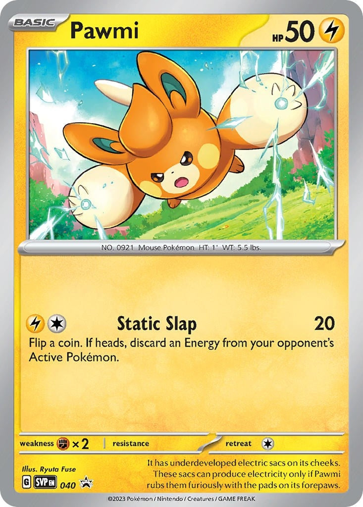 Image for Pawmi - 040 (040) (SV: Scarlet & Violet Promo Cards) (SVP) - Pokemon