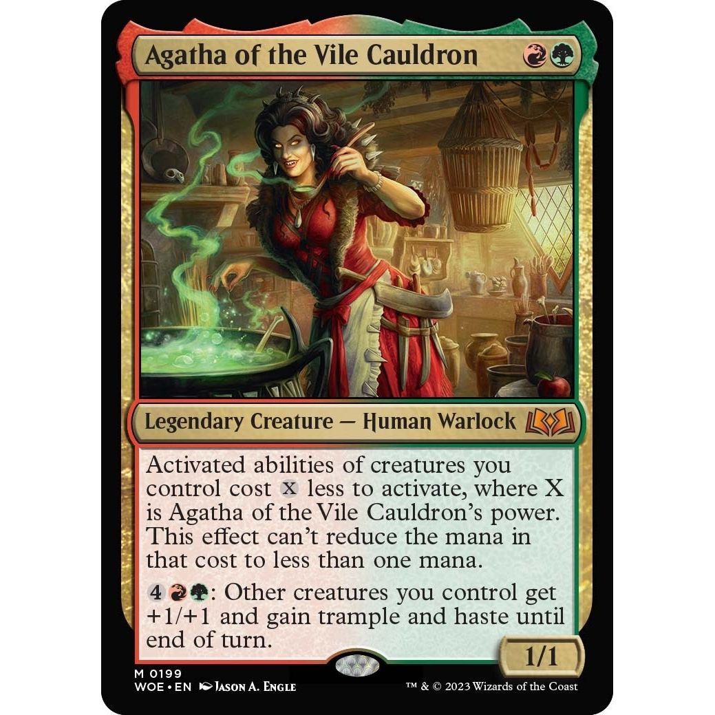 Agatha of the Vile Cauldron (199) (Wilds of Eldraine) - PokeBox USA