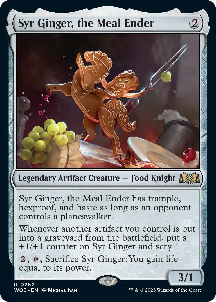 Syr Ginger, the Meal Ender (252) (Wilds of Eldraine) - PokeBox USA