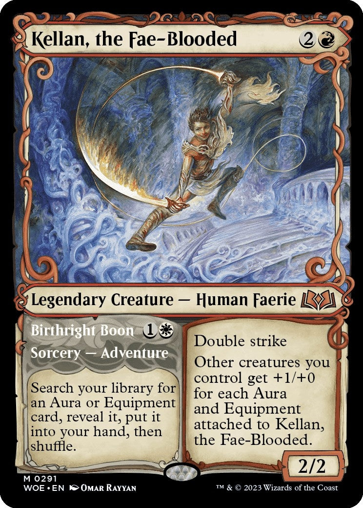 Kellan, the Fae-Blooded (Showcase) (291) (Wilds of Eldraine)