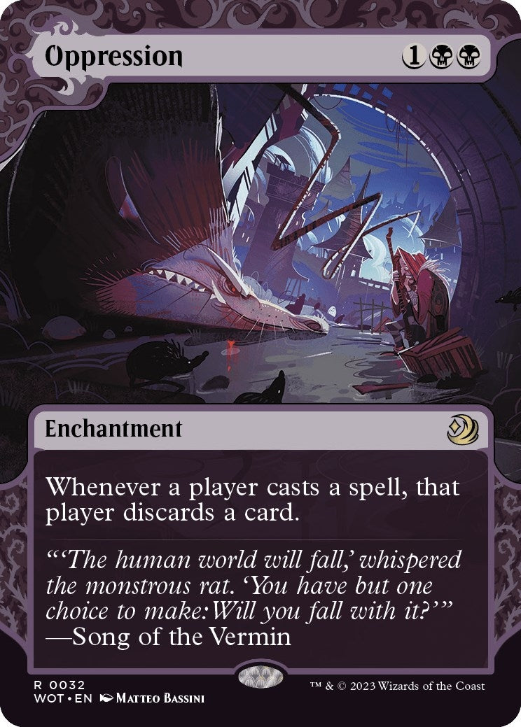 Oppression (32) (Wilds of Eldraine: Enchanting Tales)