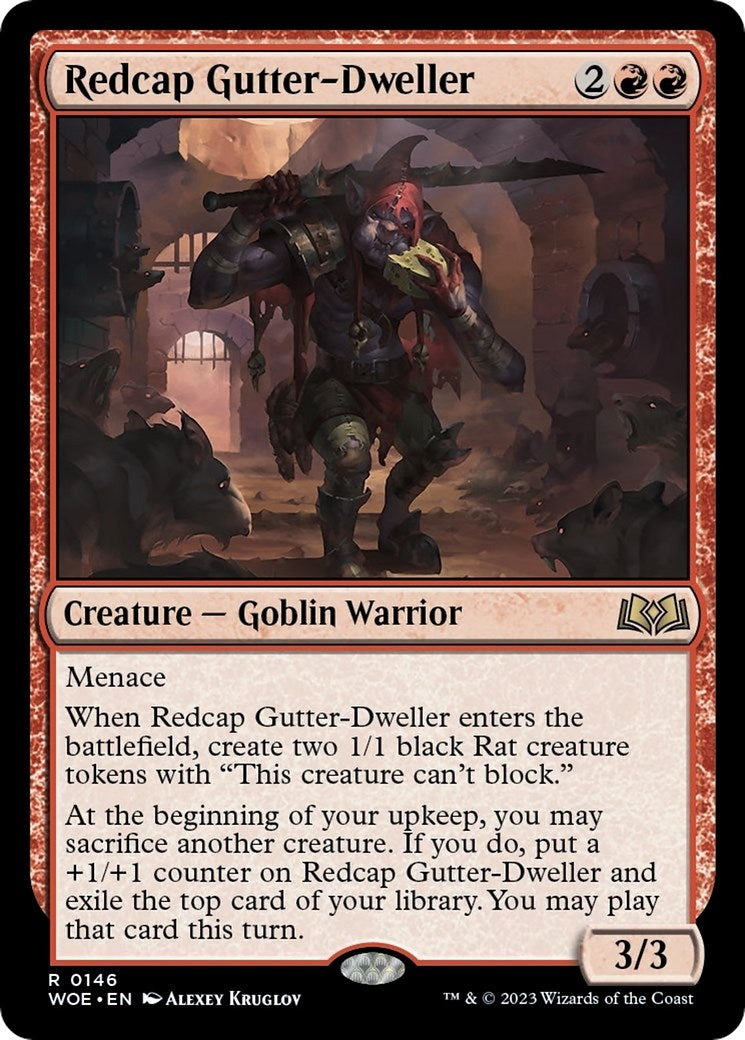 Redcap Gutter-Dweller (146) (Wilds of Eldraine)