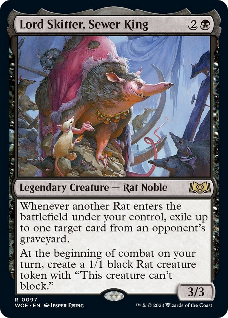 Lord Skitter, Sewer King (97) (Wilds of Eldraine) - PokeBox USA