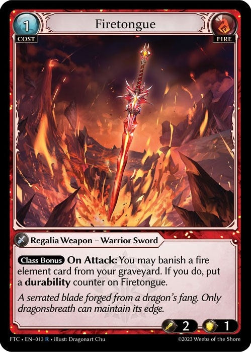 Firetongue (013) (Fractured Crown)