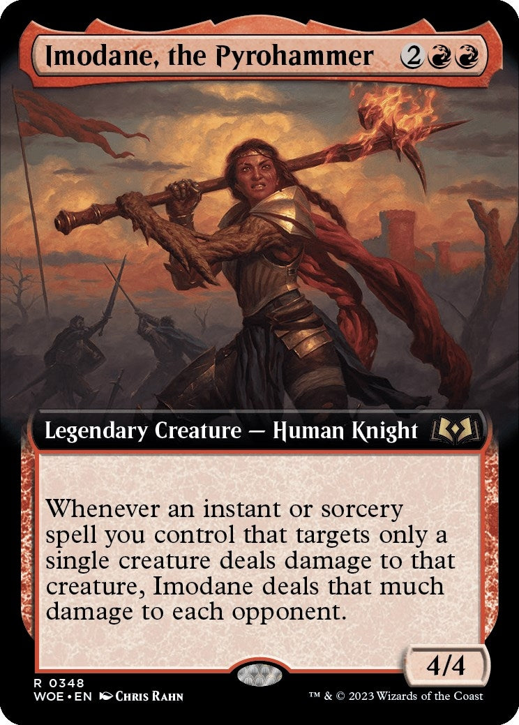 Imodane, the Pyrohammer (Extended Art) (348) (Wilds of Eldraine)