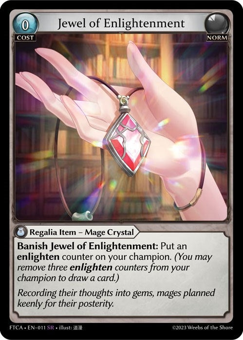 Image for Jewel of Enlightenment (011) (Fractured Crown) (FTC) - Grand Archive TCG