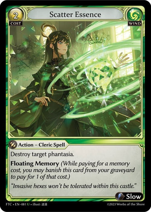 Image for Scatter Essence (081) (Fractured Crown) (FTC) - Grand Archive TCG