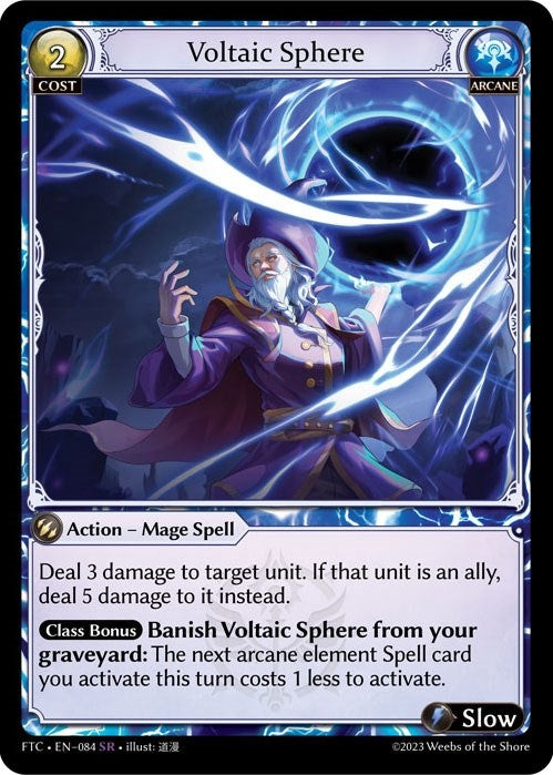 Image for Voltaic Sphere (084) (Fractured Crown) (FTC) - Grand Archive TCG