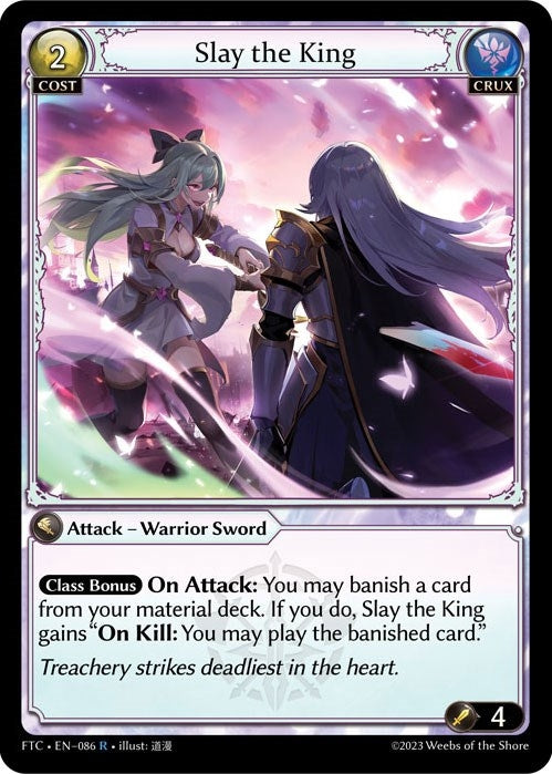 Image for Slay the King (086) (Fractured Crown) (FTC) - Grand Archive TCG