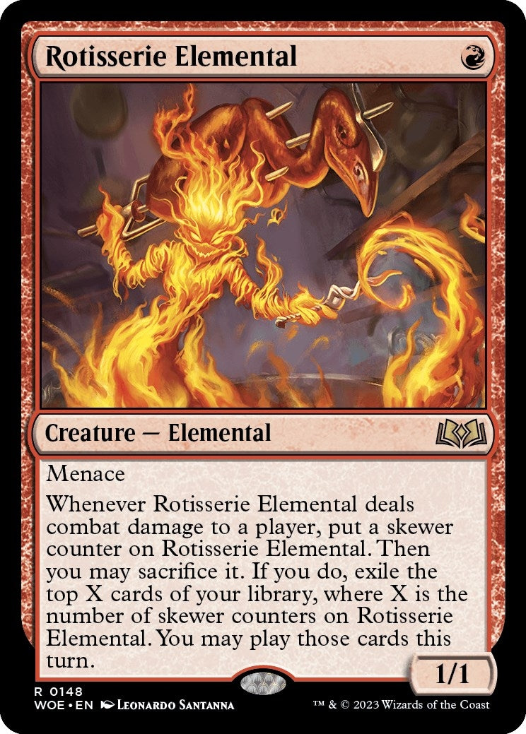 Rotisserie Elemental (148) (Wilds of Eldraine)