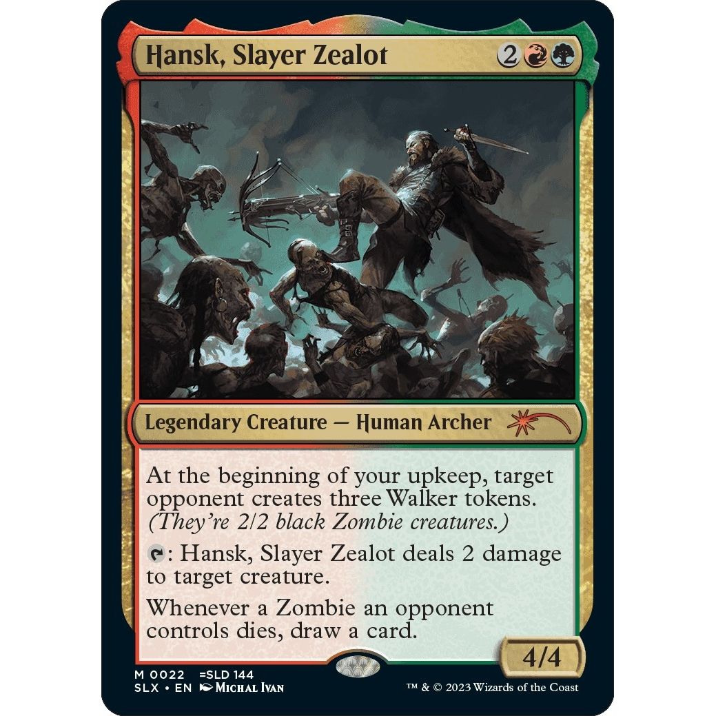 Hansk, Slayer Zealot (22) (SLX Cards) - PokeBox USA