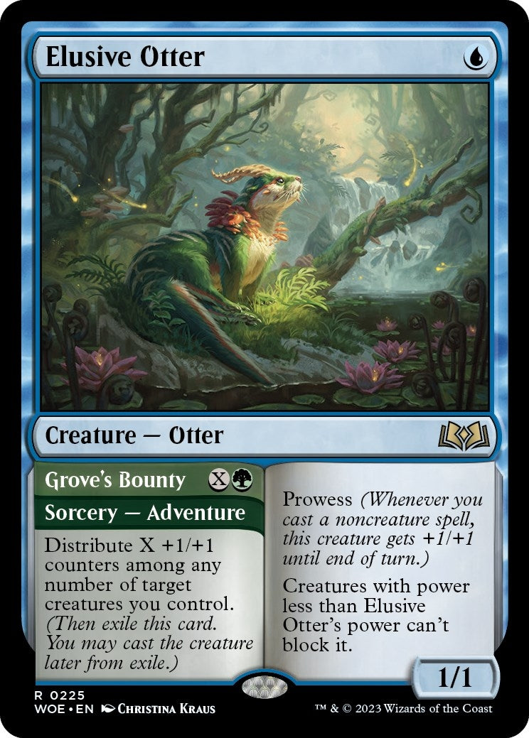 Elusive Otter (225) (Wilds of Eldraine) - PokeBox USA