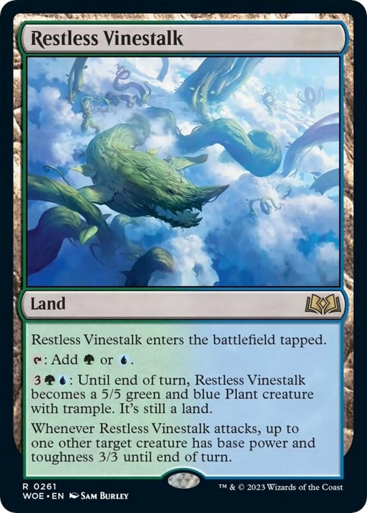 Restless Vinestalk (261) (Wilds of Eldraine)