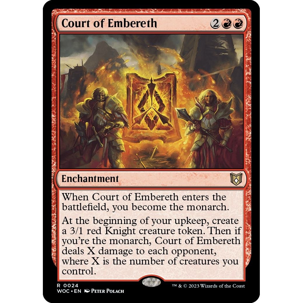 Court of Embereth (24) (Wilds of Eldraine) - PokeBox USA