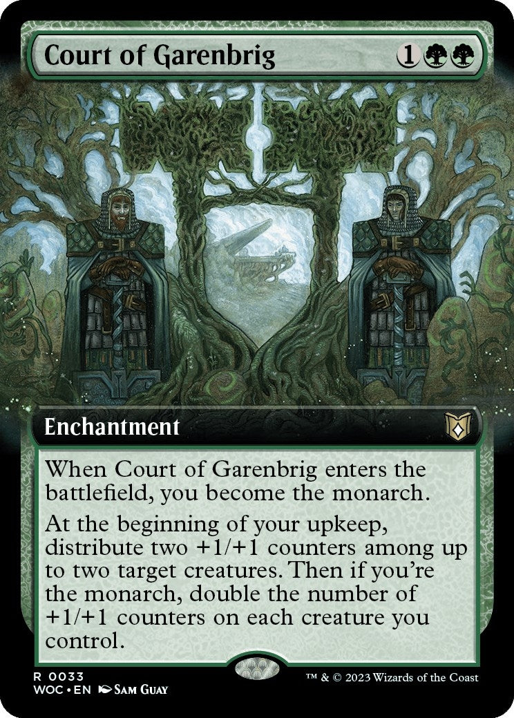 Court of Garenbrig (Extended Art) (33) (Wilds of Eldraine)
