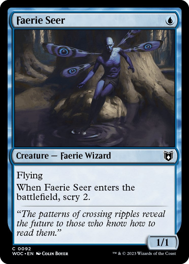 Faerie Seer (92) (Wilds of Eldraine)