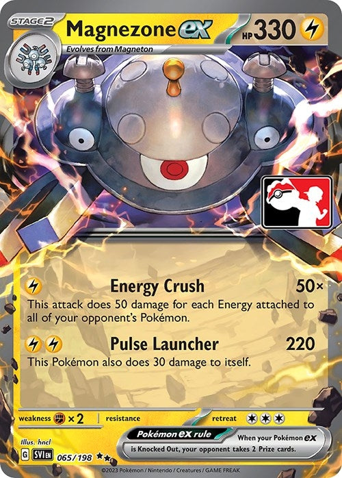 Image for Magnezone ex (065/198) (Prize Pack Series Cards) - Pokemon