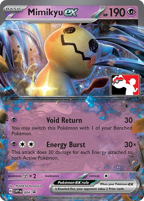 Image for Mimikyu ex - 004 (004) (Prize Pack Series Cards) - Pokemon