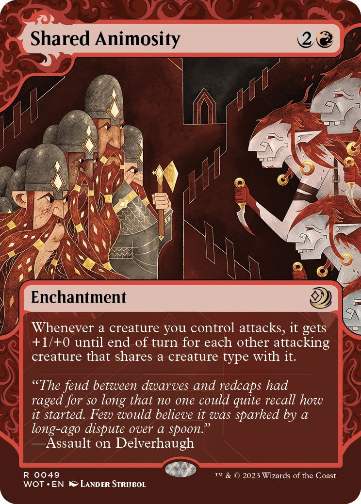 Shared Animosity (49) (Wilds of Eldraine: Enchanting Tales)