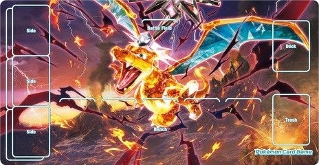 Image for Pokemon TCG: Pokemon Center Japan Exclusive Terastal Charizard Playmat - Playmats