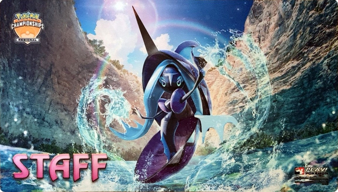 Image for Pokemon TCG: Pokemon Championship Regional Tapu Fini Staff Playmat - Playmats