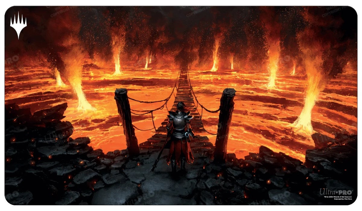 Image for Wilds of Eldraine Virtue of Courage Standard Gaming Playmat for Magic: The Gathering - Playmats