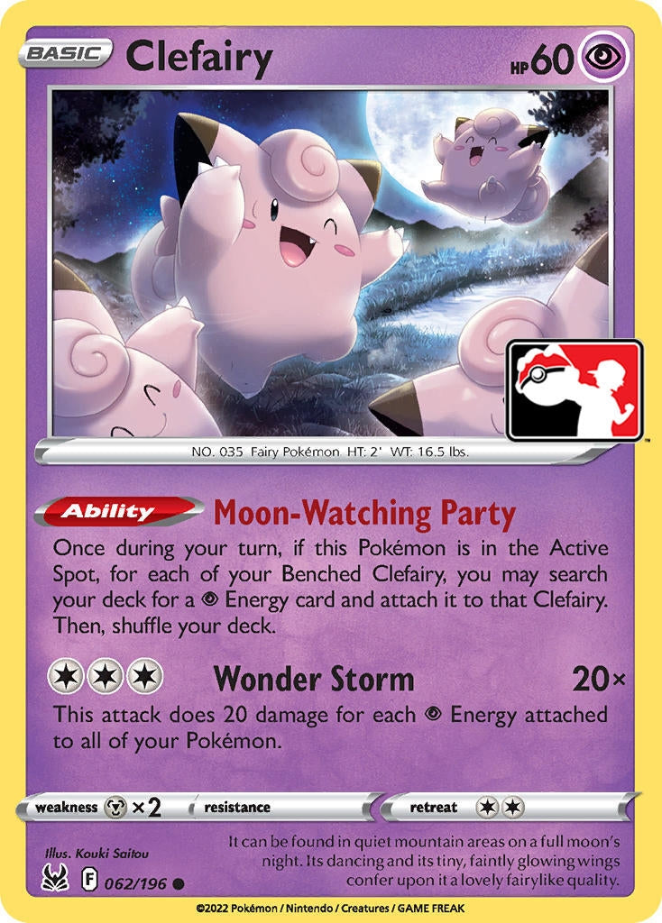 Image for Clefairy (062/196) (Prize Pack Series Cards) - Pokemon
