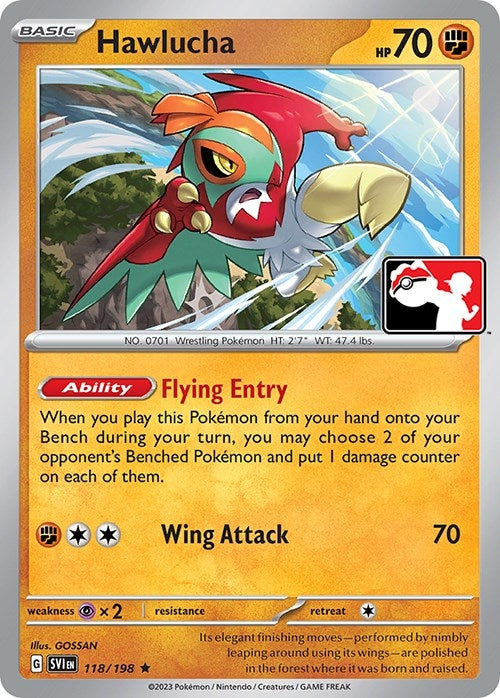 Image for Hawlucha (118/198) (Prize Pack Series Cards) - Pokemon