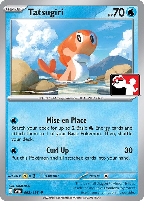 Image for Tatsugiri (062/198) (Prize Pack Series Cards) - Pokemon
