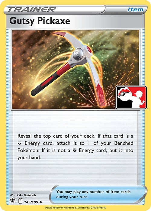 Image for Gutsy Pickaxe (145/189) (Prize Pack Series Cards) - Pokemon