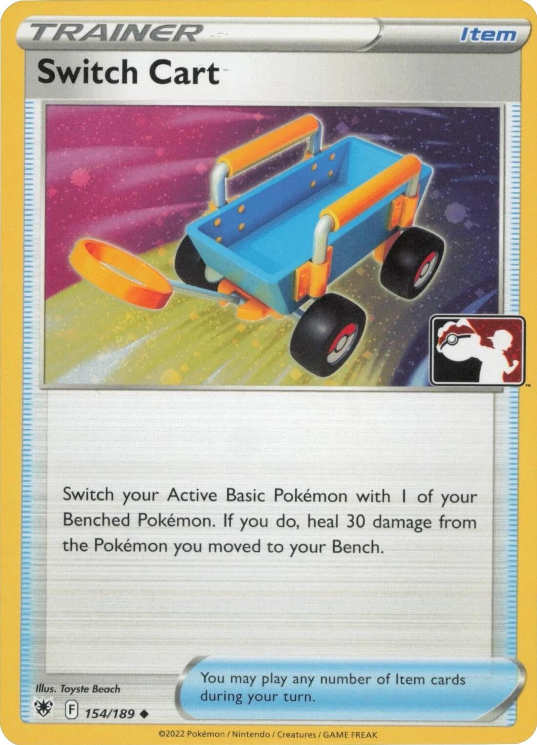 Image for Switch Cart - 154/189 (Cosmos Holo) (154/189) (Prize Pack Series Cards) - Pokemon