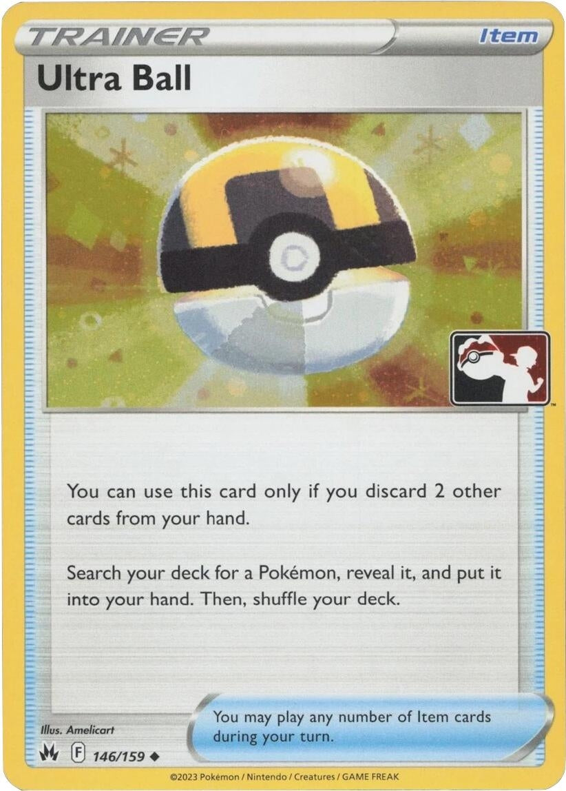 Image for Ultra Ball - 146/159 (Cosmos Holo) (146/159) (Prize Pack Series Cards) - Pokemon