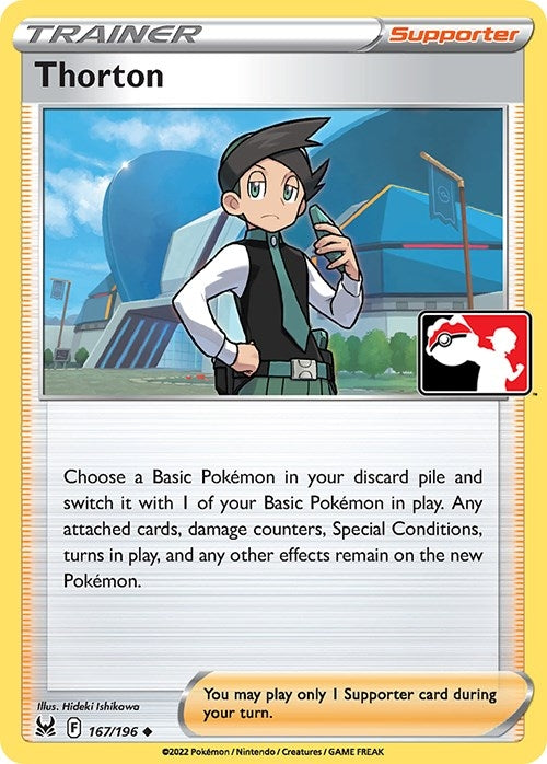 Image for Thorton (167/196) (Prize Pack Series Cards) - Pokemon