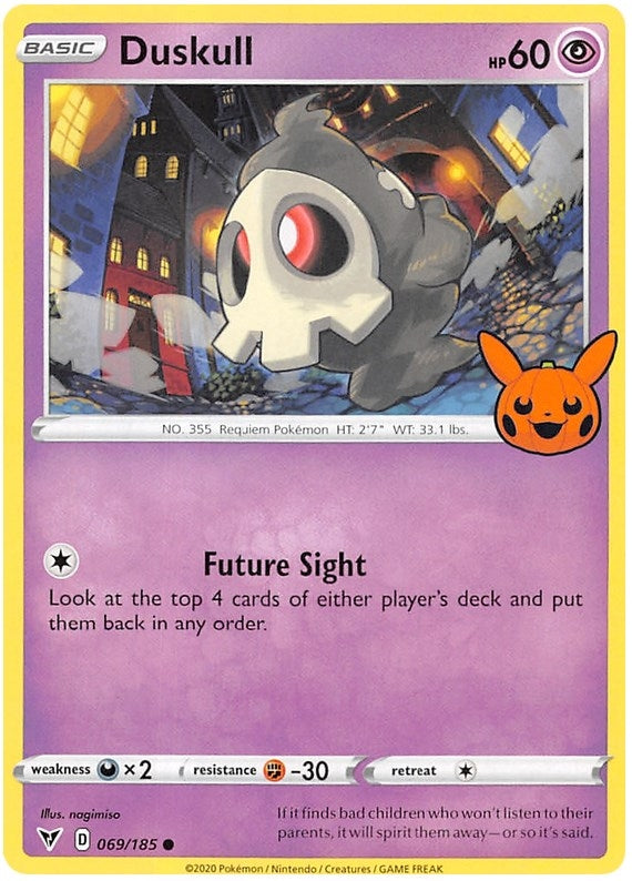 Image for Duskull (069/185) (Trick or Trade BOOster Bundle 2023) (TTBB23) - Pokemon