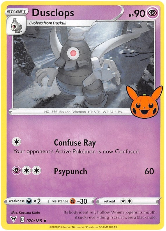 Image for Dusclops (070/185) (Trick or Trade BOOster Bundle 2023) (TTBB23) - Pokemon