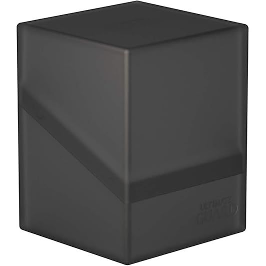 Ultimate Guard Boulder Deck Case 100+ Standard Size Onyx Deck Box - PokeBox USA
