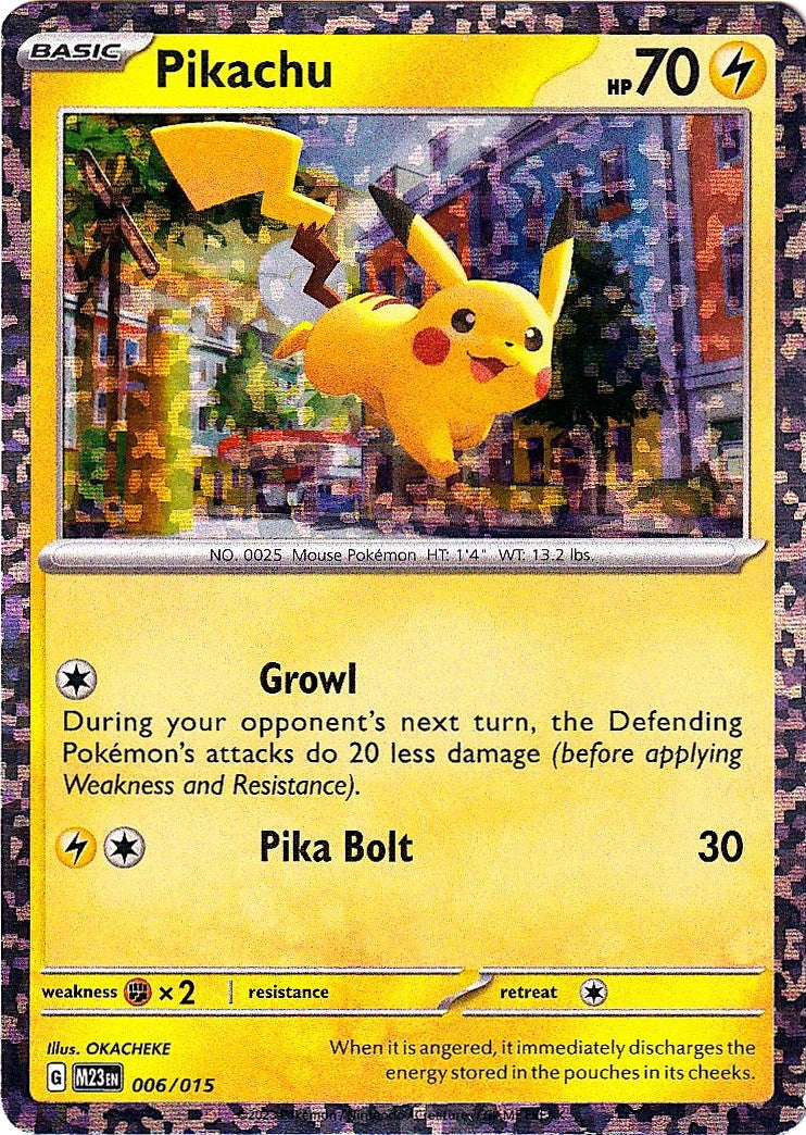 Image for Pikachu (006/015) (McDonald's Promos 2023) (M23) - Pokemon