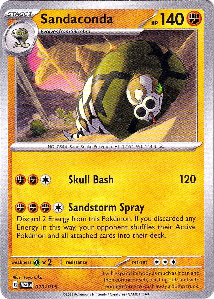 Image for Sandaconda (010/015) (McDonald's Promos 2023) (M23) - Pokemon