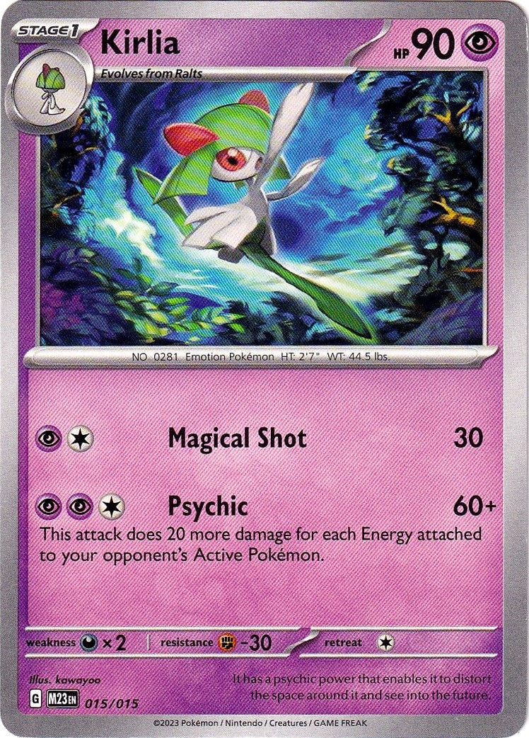 Image for Kirlia (015/015) (McDonald's Promos 2023) (M23) - Pokemon