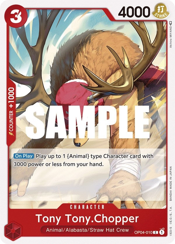 Image for Tony Tony.Chopper (OP04-010) (Kingdoms of Intrigue) (OP04) - One Piece Card Game