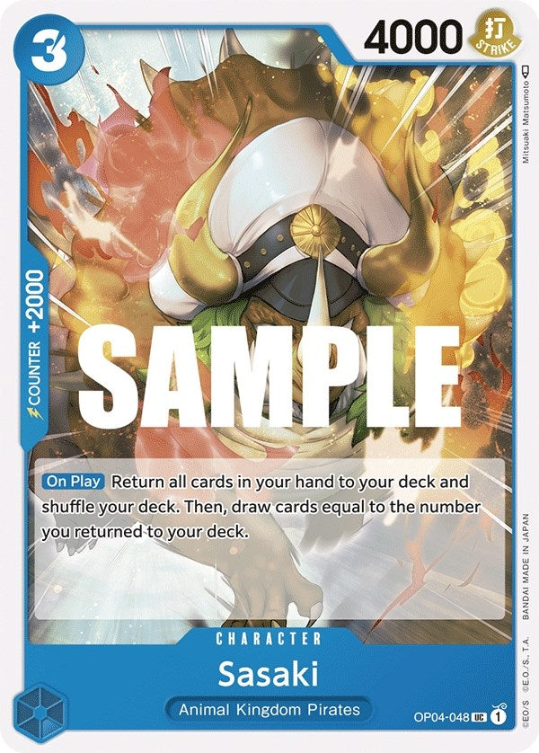 Image for Sasaki (OP04-048) (Kingdoms of Intrigue) (OP04) - One Piece Card Game