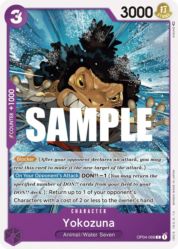 Image for Yokozuna (OP04-068) (Kingdoms of Intrigue) (OP04) - One Piece Card Game