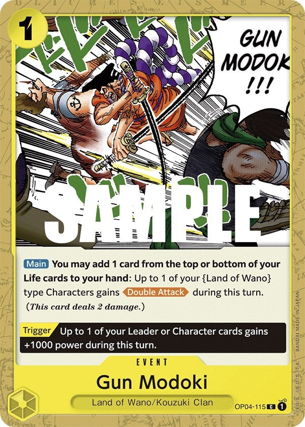 Image for Gun Modoki (OP04-115) (Kingdoms of Intrigue) (OP04) - One Piece Card Game